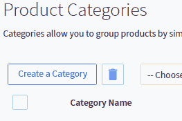 Create a BigCommerce category