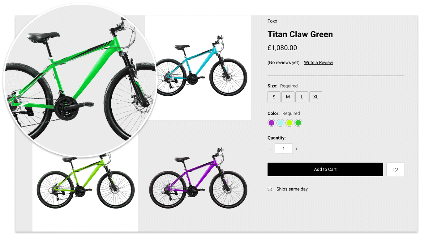 Product Images Grid